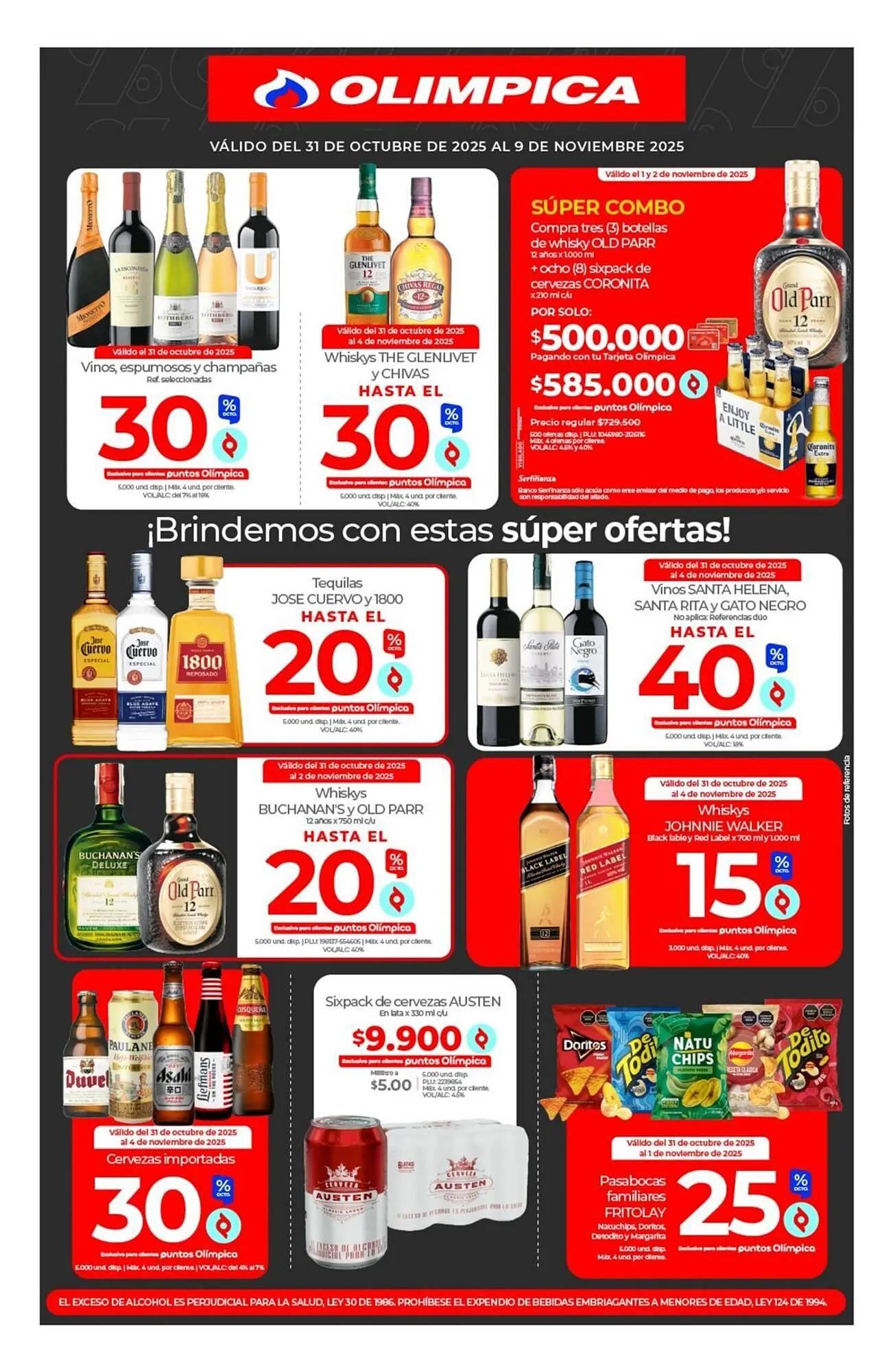 Catalogo de Catálogo Olímpica 31 de octubre al 9 de noviembre 2025 - Pag 6