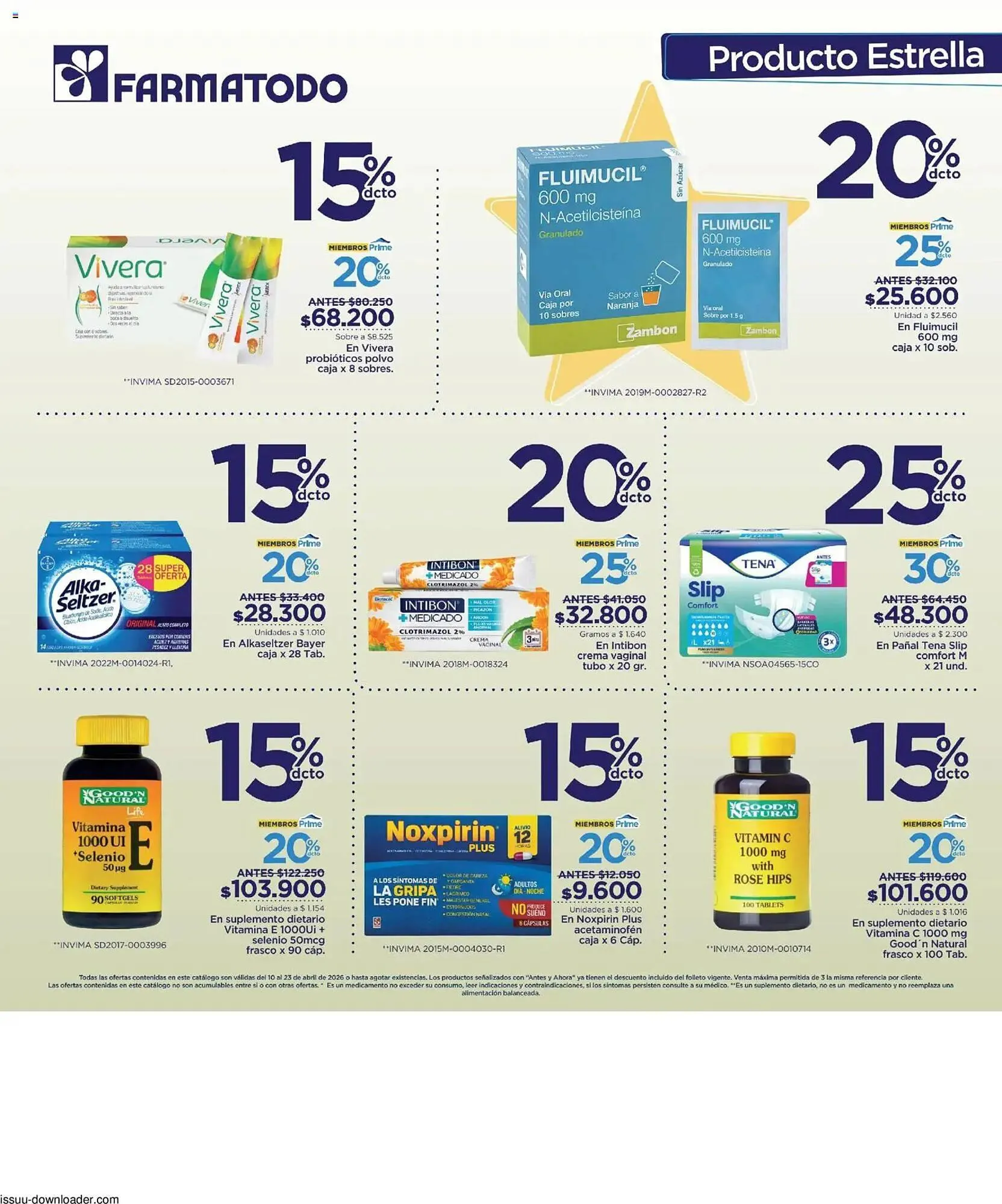 Catalogo de Catálogo FarmaTodo 10 de abril al 23 de abril 2026 - Pag 4