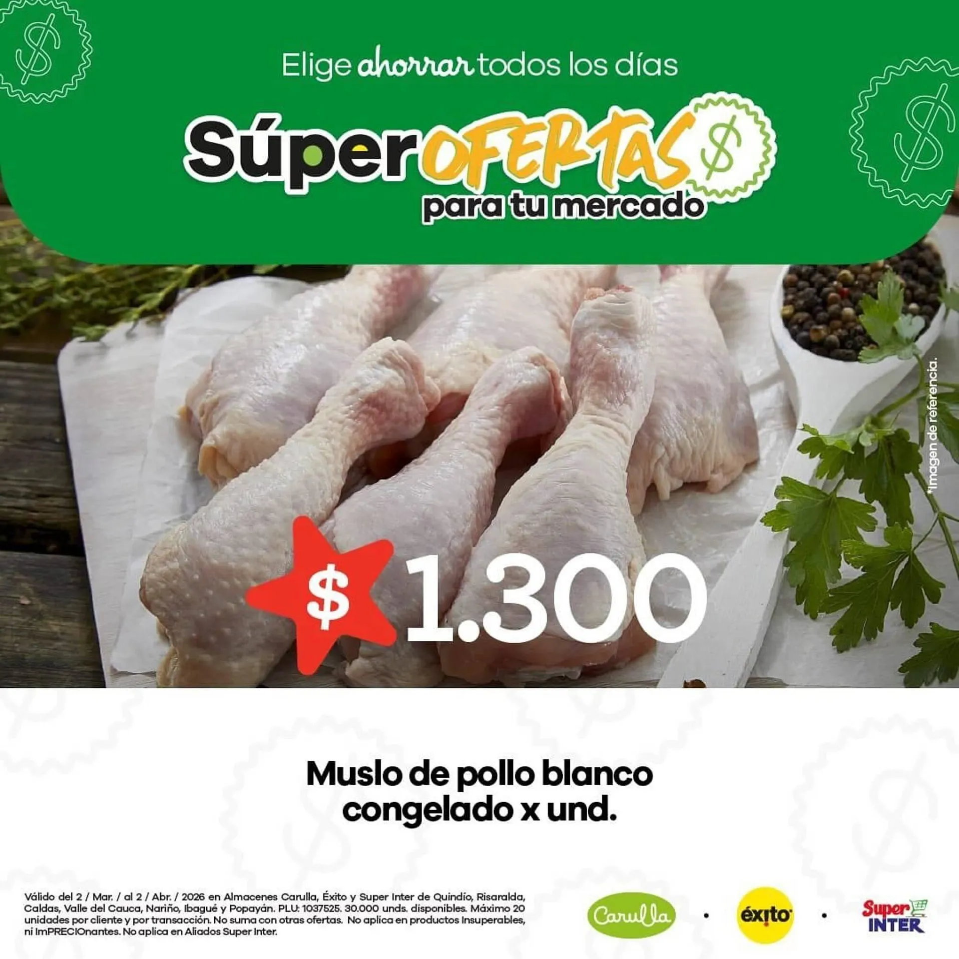 Catalogo de Catálogo Super Inter 19 de marzo al 2 de abril 2026 - Pag 1