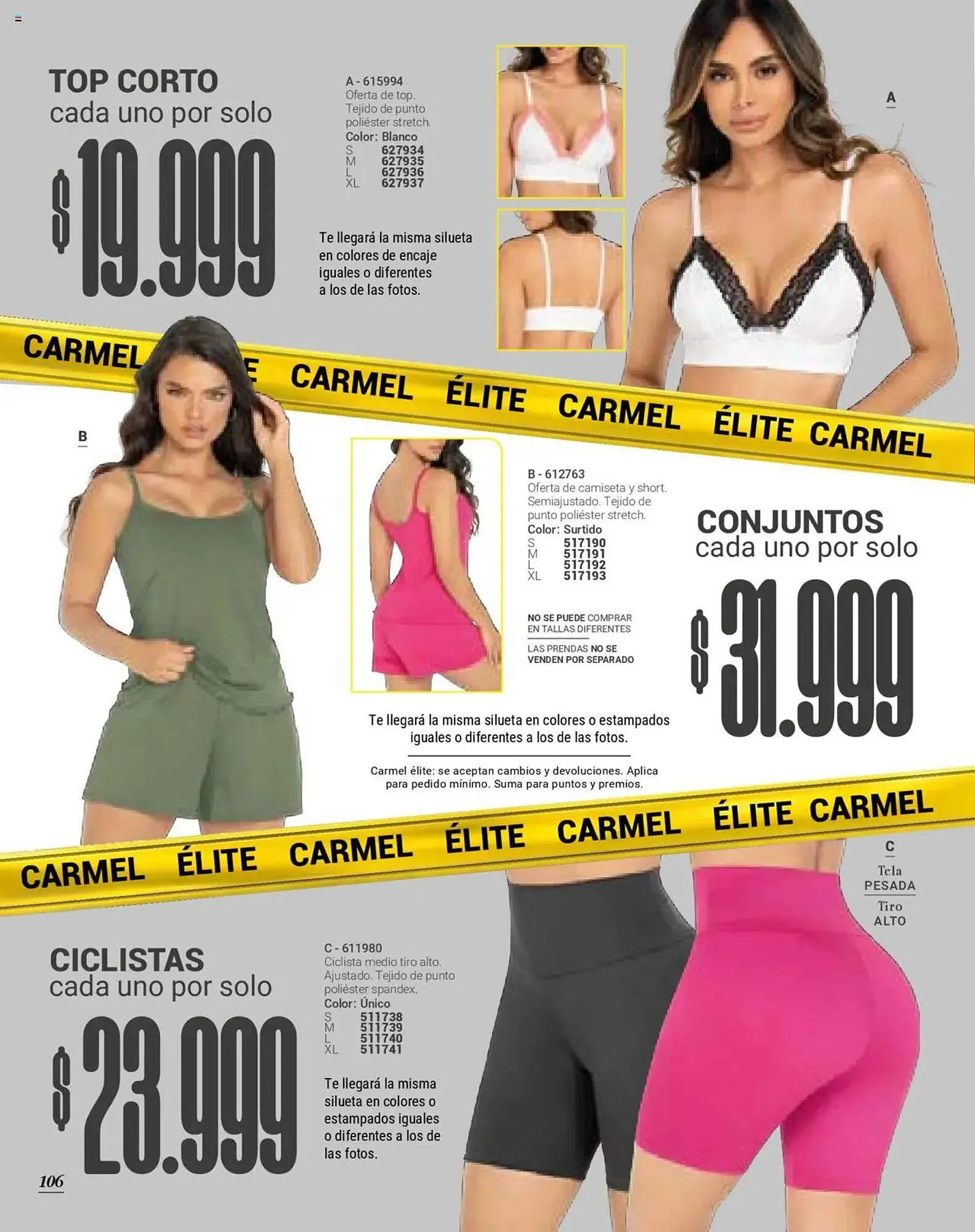 Catalogo de Catálogo Carmel 9 de julio al 1 de septiembre 2025 - Pag 108