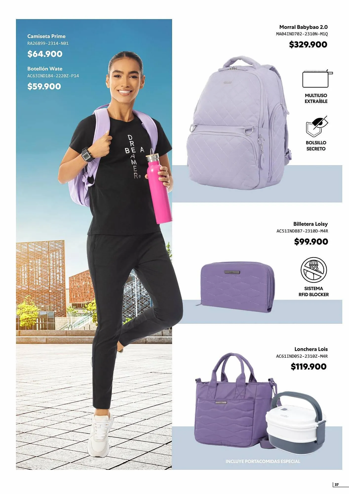 Catalogo de Catálogo Totto 1 de agosto al 31 de agosto 2023 - Pag 37