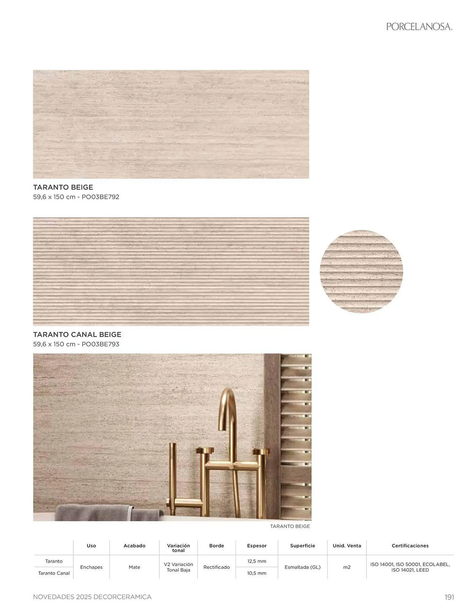 Catalogo de Catálogo Decorceramica 9 de diciembre al 31 de diciembre 2025 - Pag 191