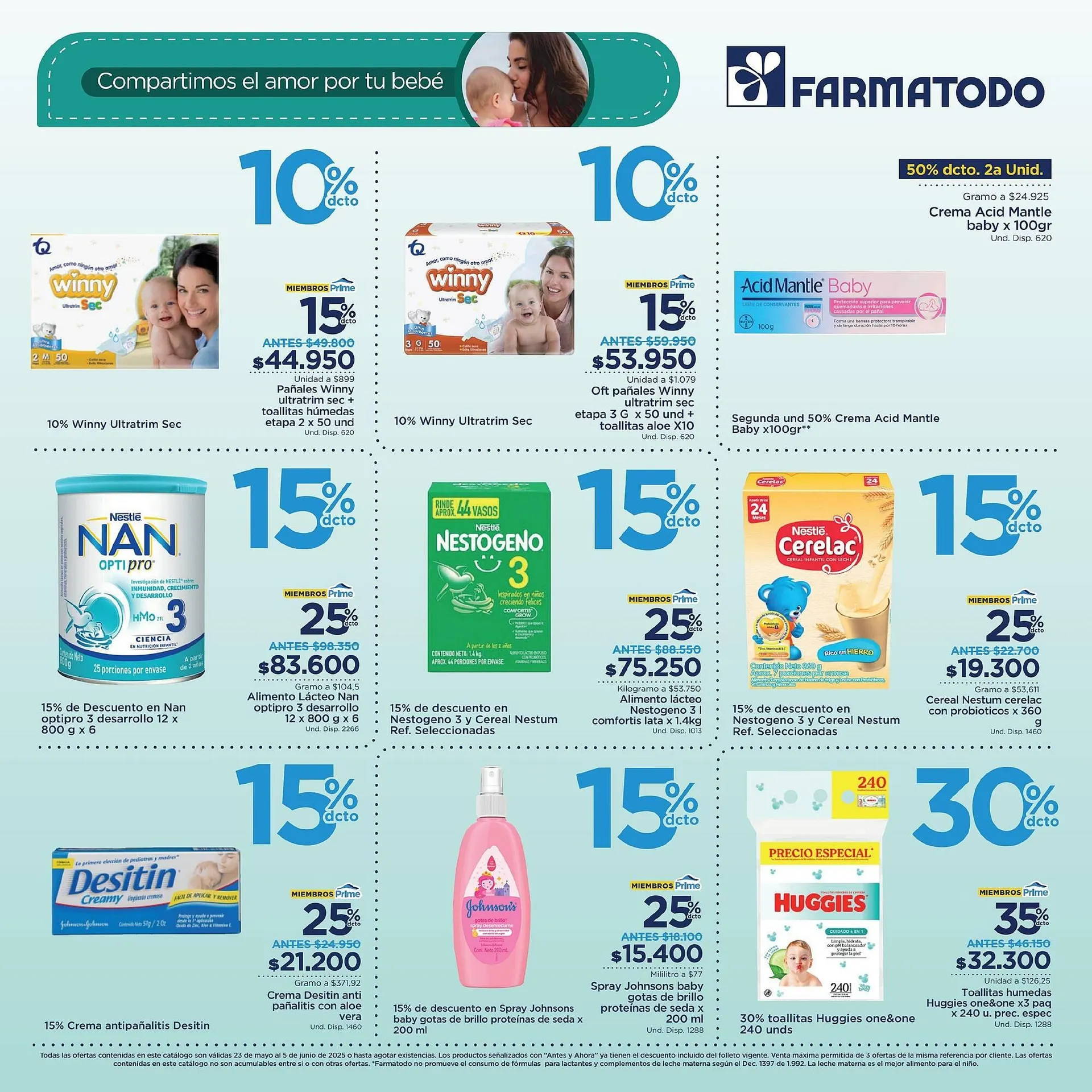 Catalogo de Catálogo FarmaTodo 23 de mayo al 5 de junio 2025 - Pag 3
