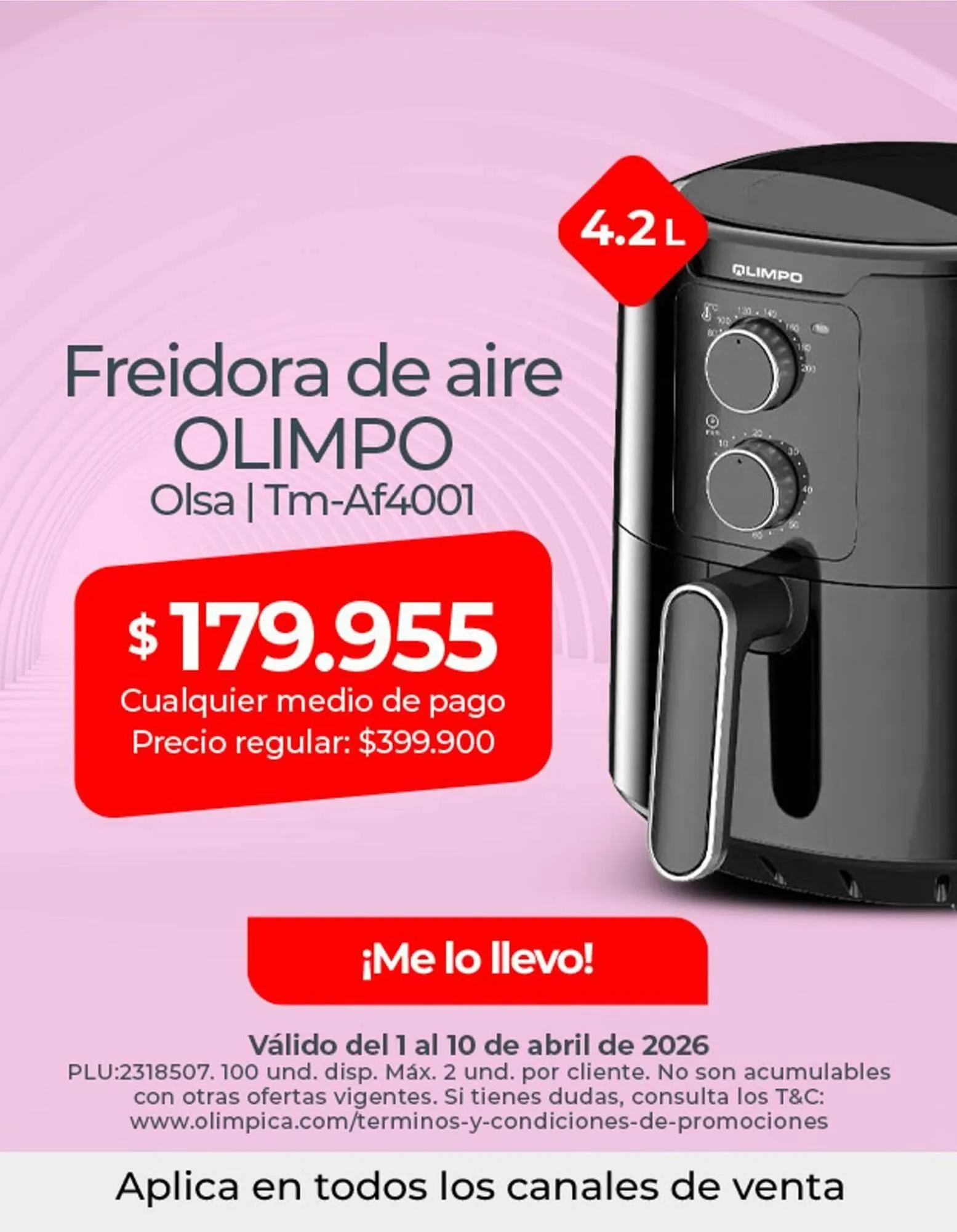 Catalogo de Catálogo Olímpica 1 de abril al 10 de abril 2026 - Pag 1