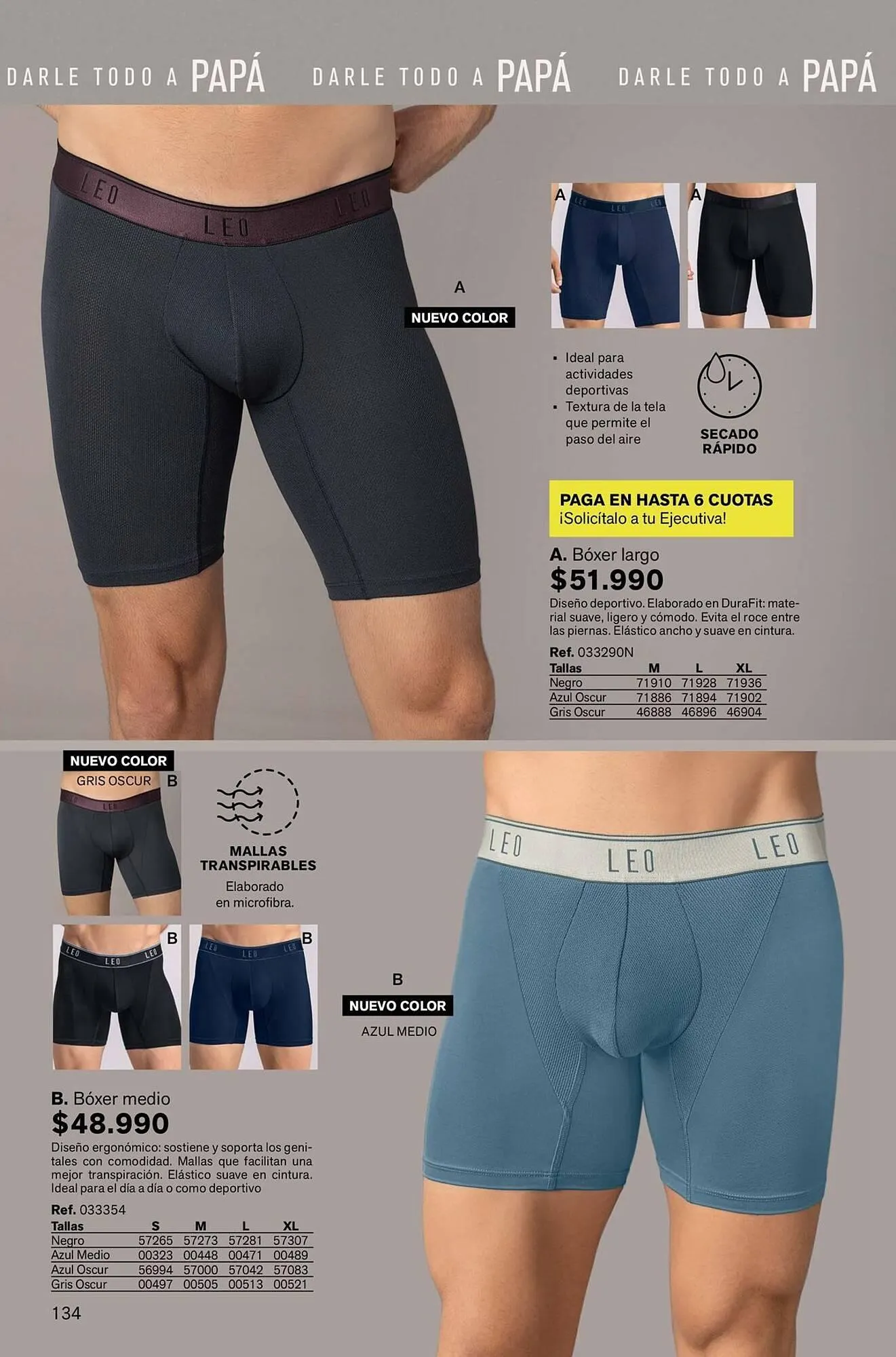 Catalogo de Catálogo Leonisa 1 de abril al 30 de abril 2025 - Pag 134
