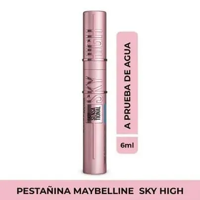 Pestañina Maybelline Sky High A Prueba De Agua x 6ml
