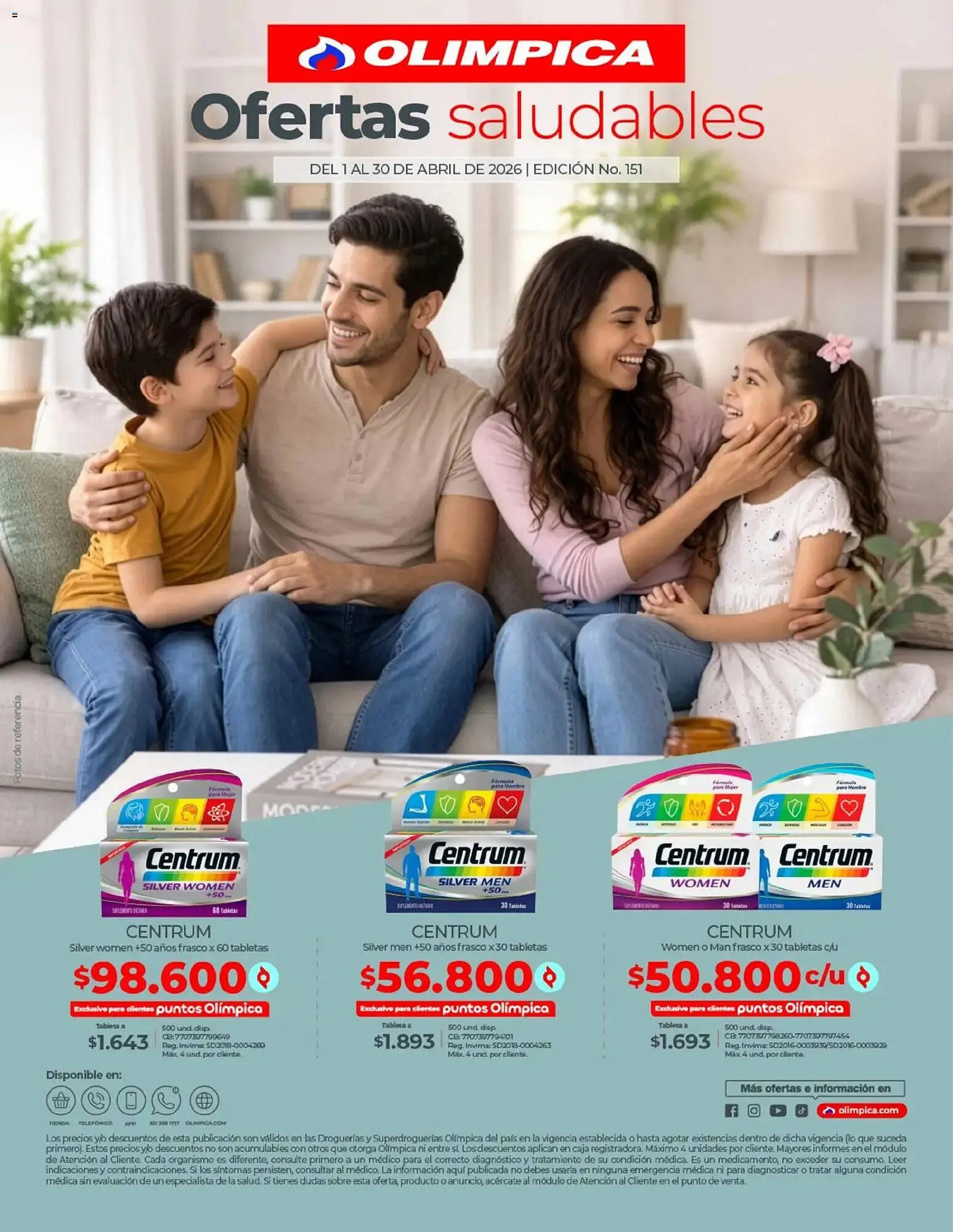 Catalogo de Catálogo Olímpica 1 de abril al 1 de mayo 2026 - Pag 1