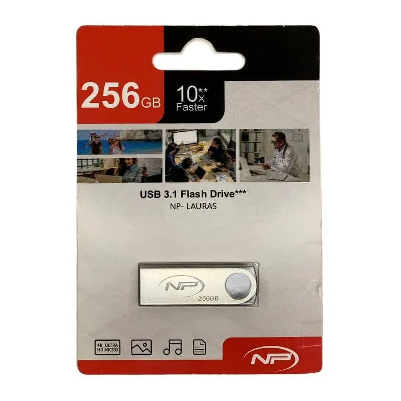 Memoria USB Metalica Newprint 256GB