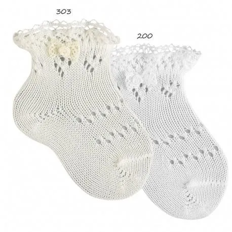 MEDIAS ESPAÑOLAS CEREMONIALES REF 2594 BLANCA