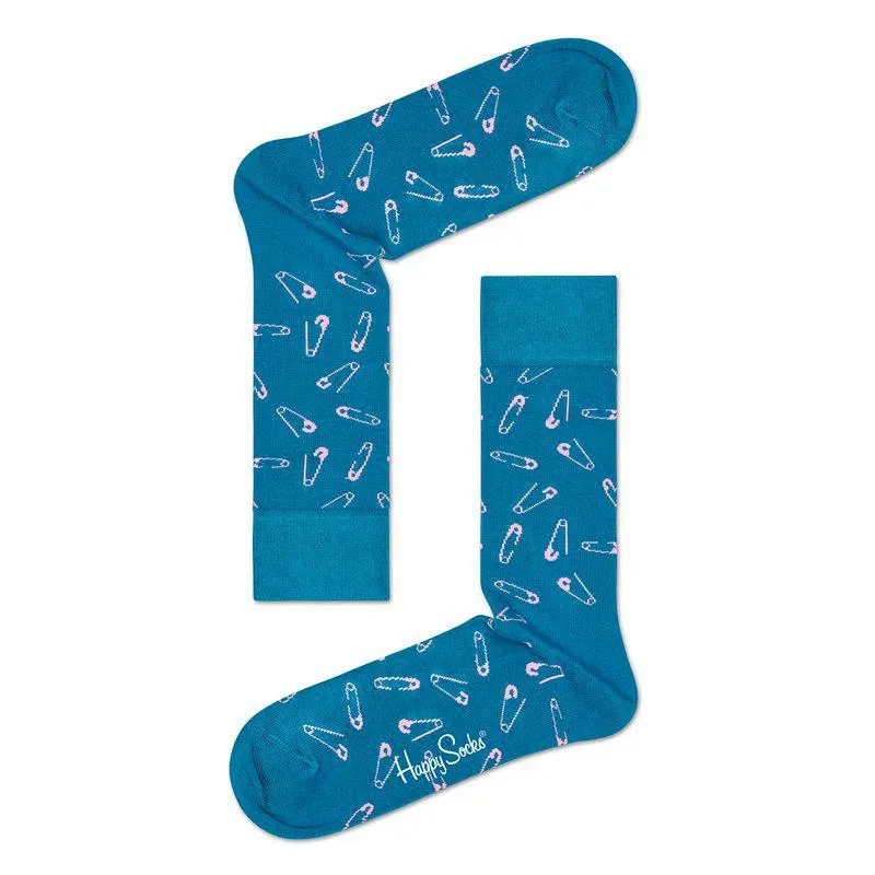 MEDIA CASUAL PINS BLUE AZUL