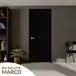 Puerta Wengue Clásico 90x200cm Interdoors