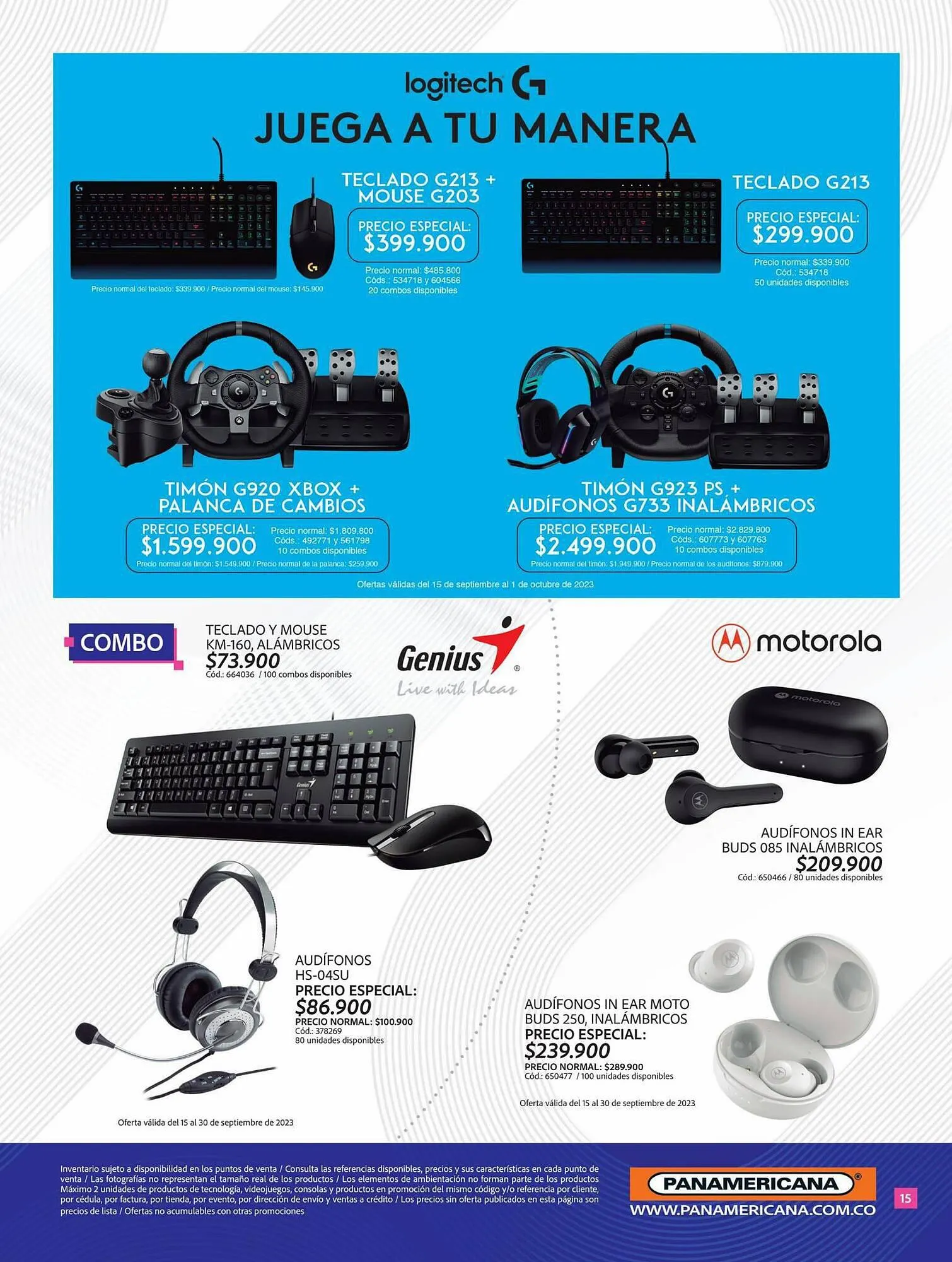 Catalogo de Catálogo Panamericana 19 de septiembre al 1 de octubre 2023 - Pag 15