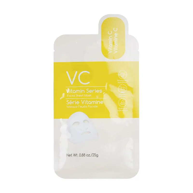 Mascarilla de Lamina Facial Series de Vitaminas Vc