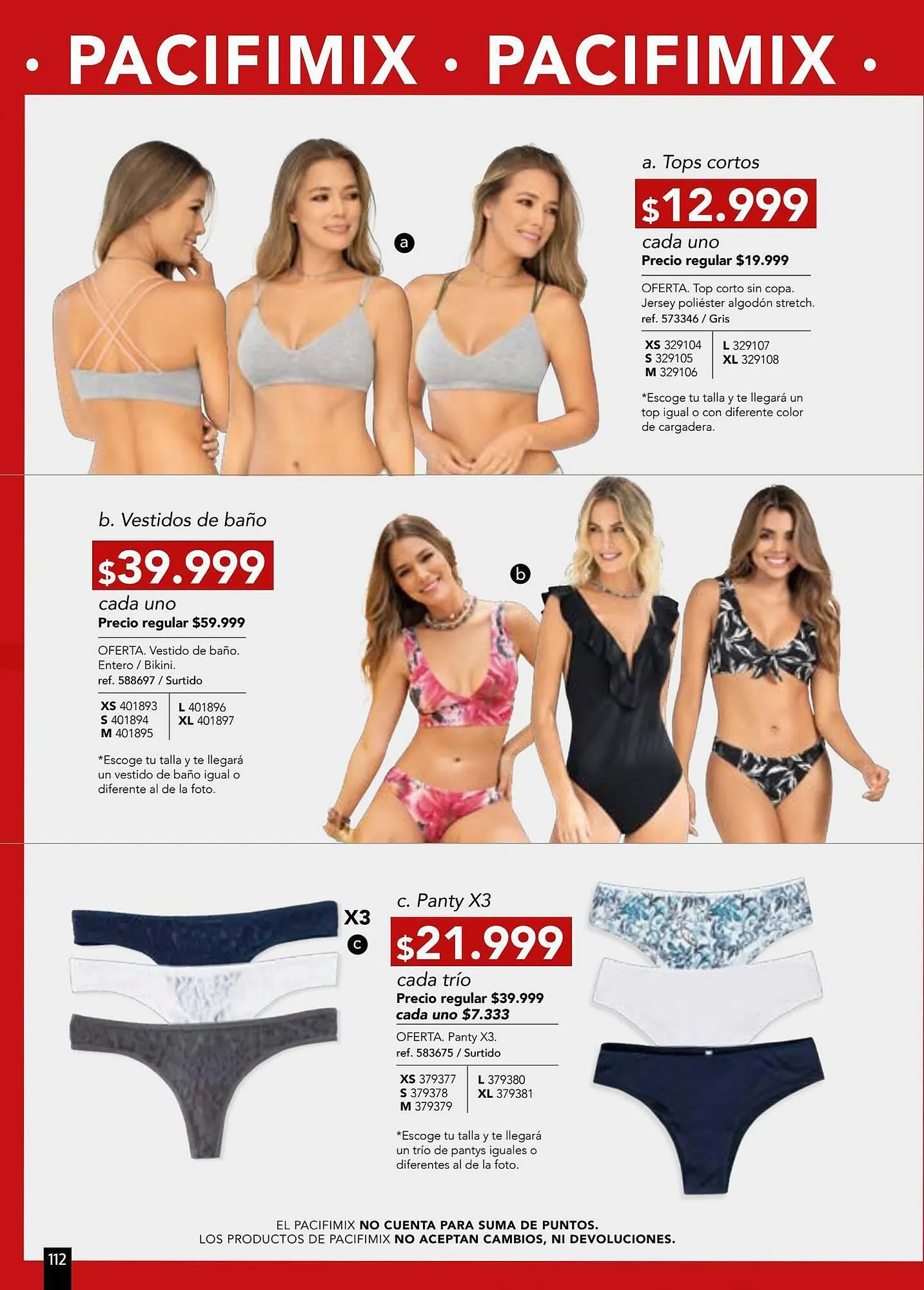 Catalogo de Catálogo Pacífika 24 de agosto al 30 de agosto 2023 - Pag 112