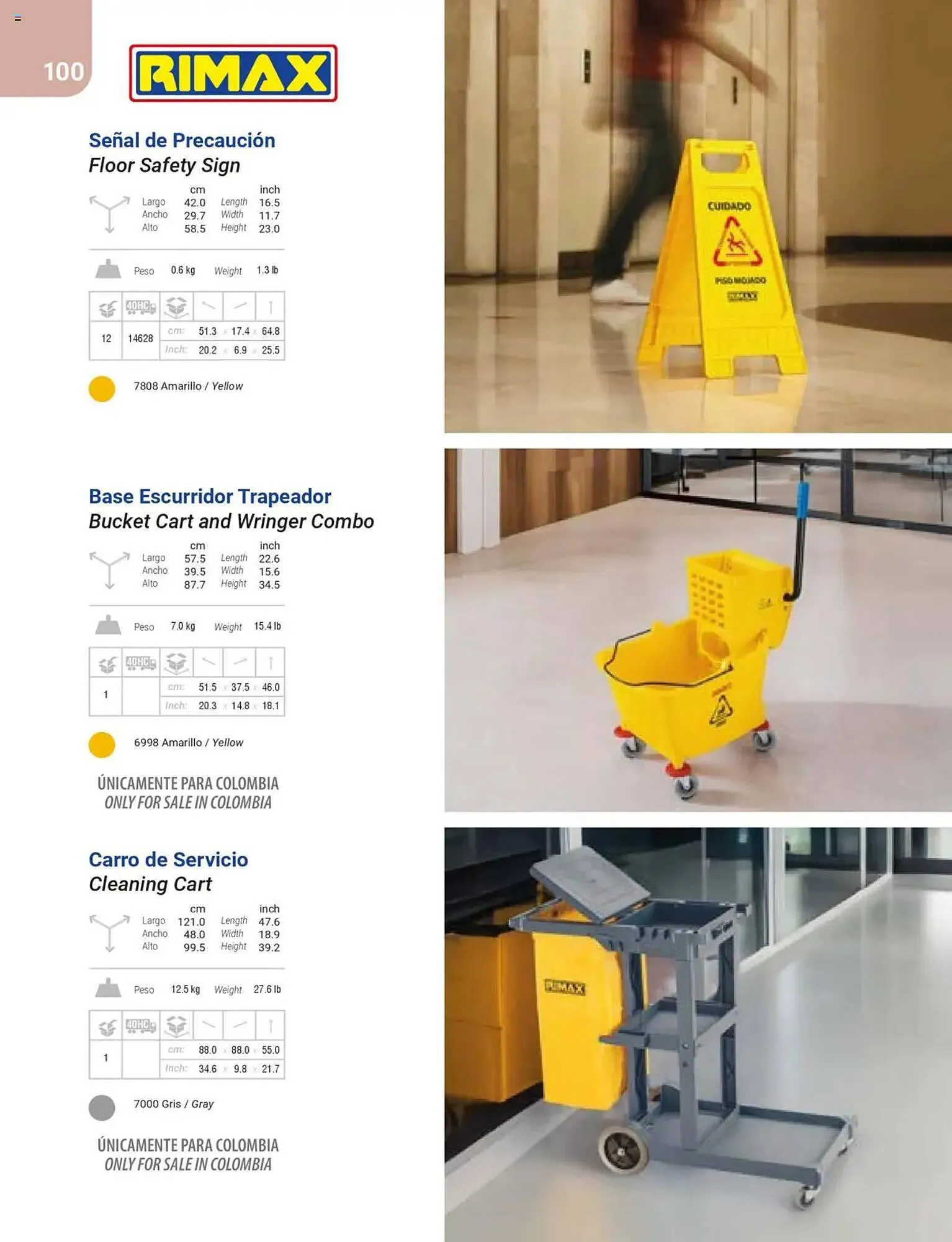 Catalogo de Catálogo Rimax 1 de mayo al 31 de diciembre 2025 - Pag 100
