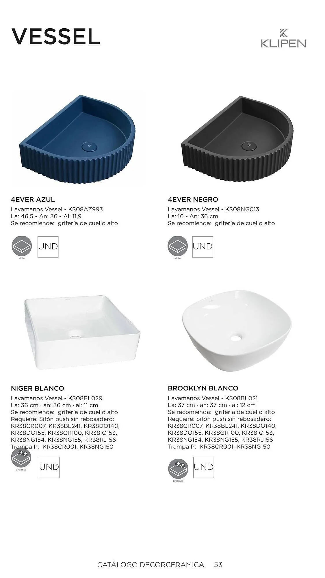 Catalogo de Catálogo Decorceramica 6 de noviembre al 6 de mayo 2025 - Pag 53