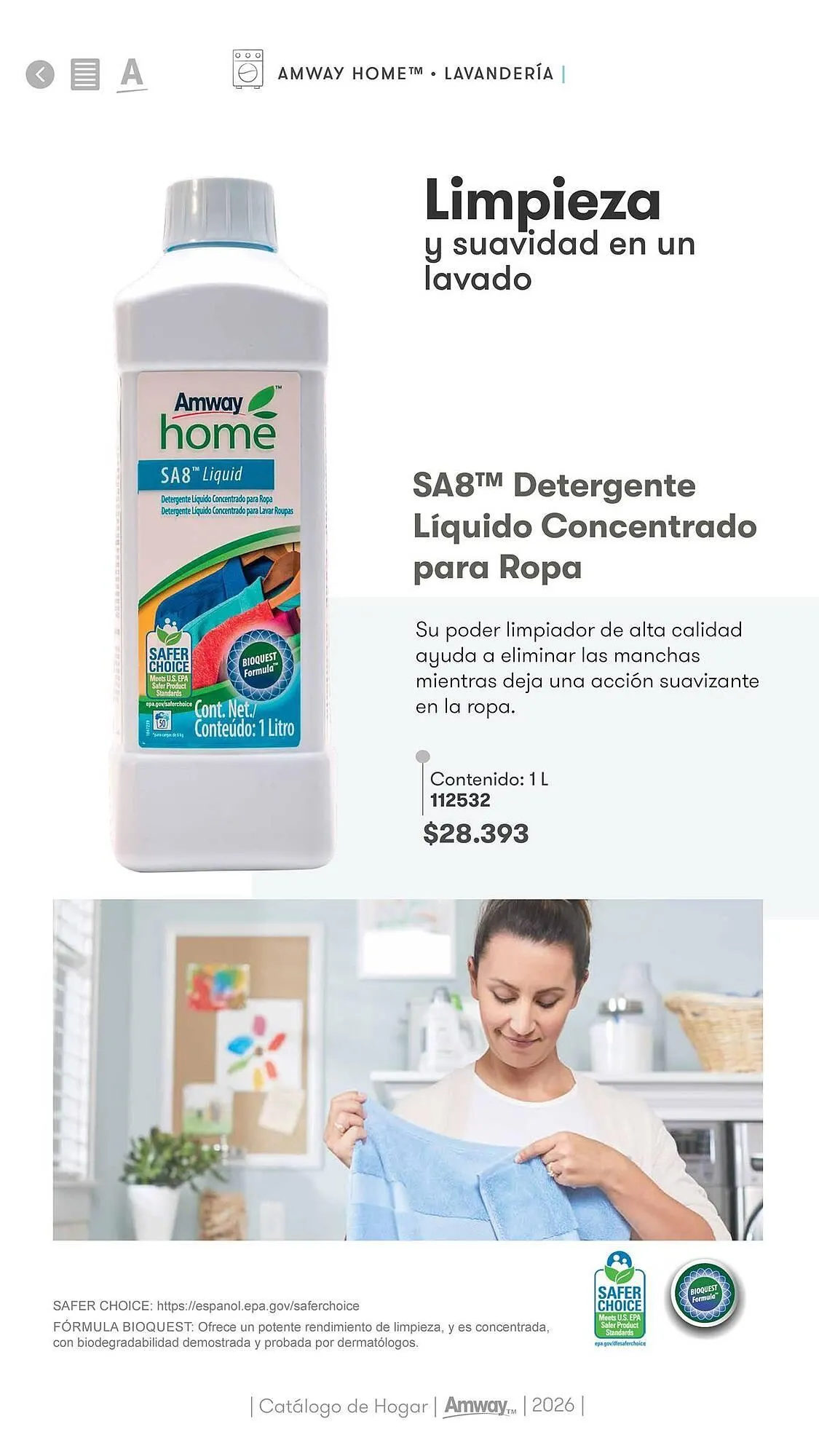 Catalogo de Catálogo Amway 26 de marzo al 31 de diciembre 2026 - Pag 5