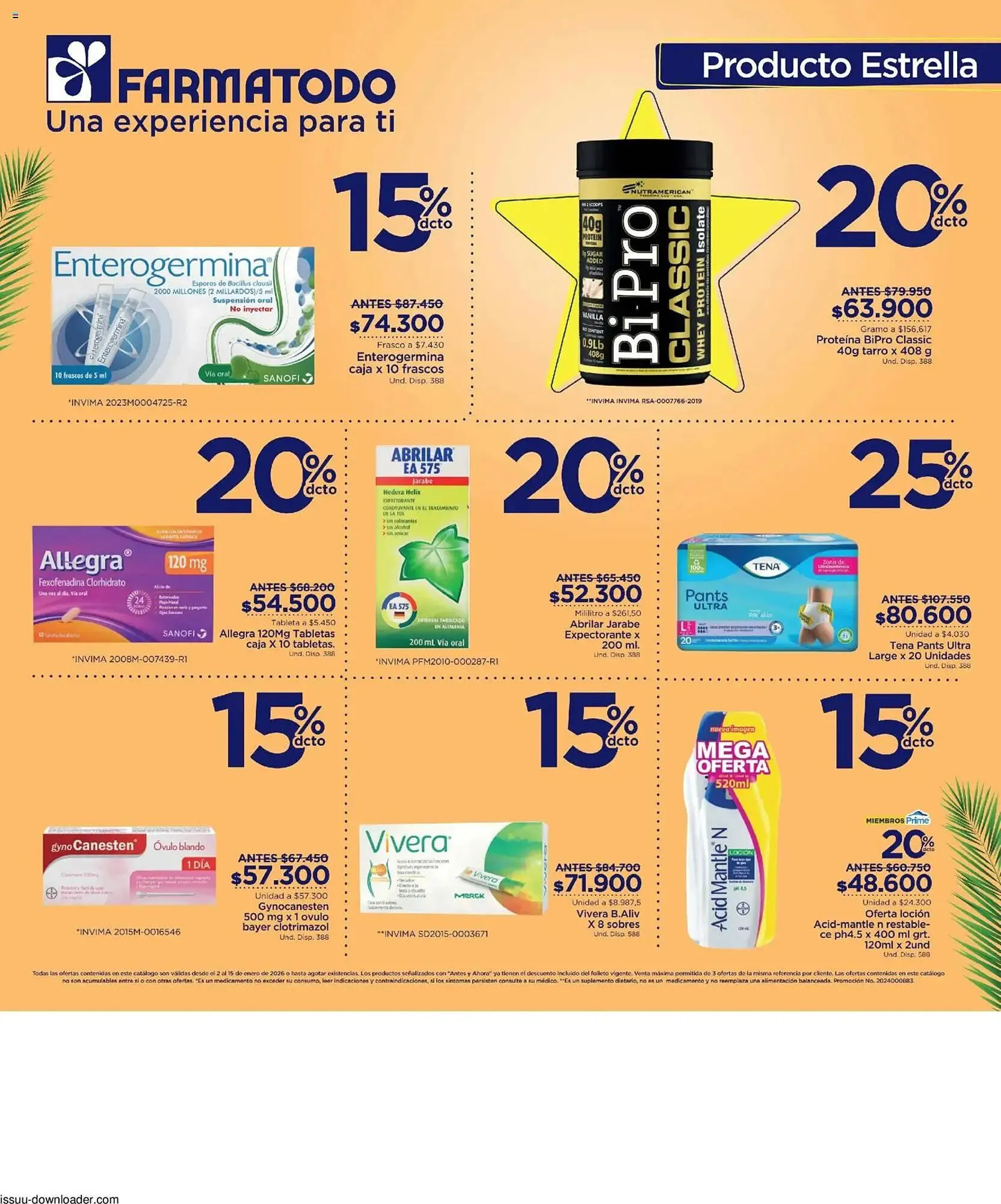 Catalogo de Catálogo FarmaTodo 5 de enero al 15 de enero 2026 - Pag 4
