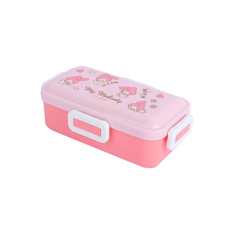 Contenedor para Alimentos con Cuatro Hebillas My Melody 525Ml Sanrio