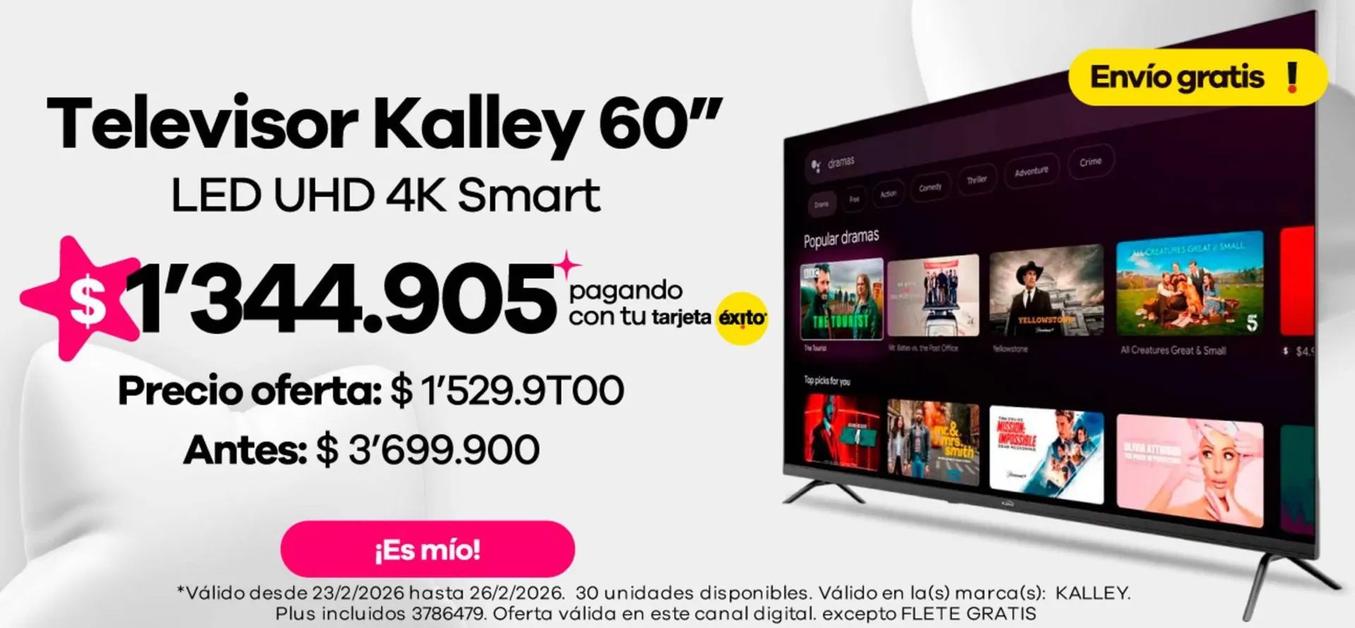 Catalogo de Catálogo Éxito 20 de febrero al 26 de febrero 2026 - Pag 4