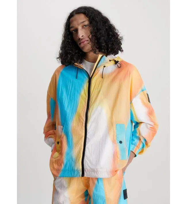 Cortavientos De Nailon Reciclado Multicolor