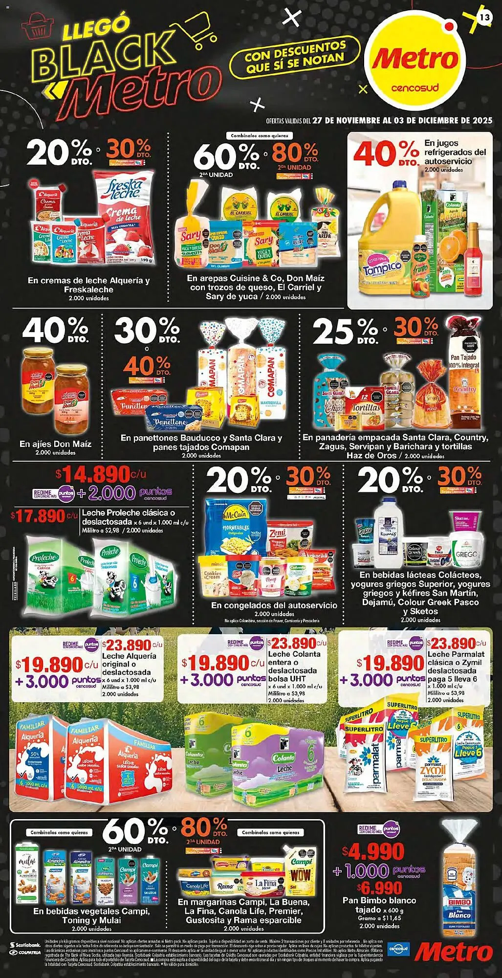 Catalogo de Catálogo Metro 27 de noviembre al 4 de enero 2026 - Pag 13