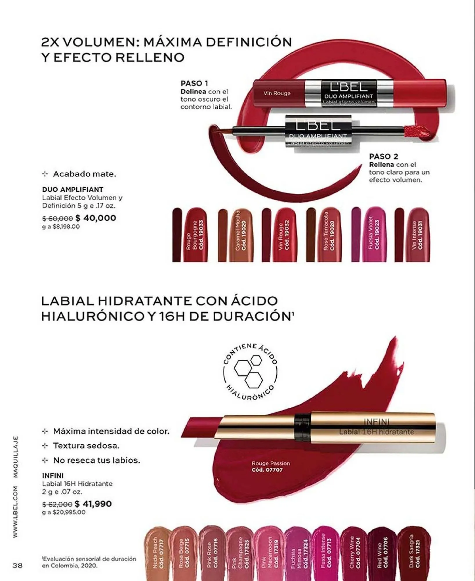 Catalogo de Catálogo L'bel 25 de marzo al 30 de abril 2025 - Pag 38