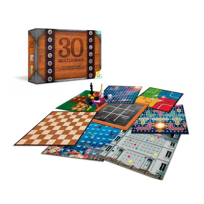 Juego de mesa Ronda Multijuegos Economicox30 Juegos