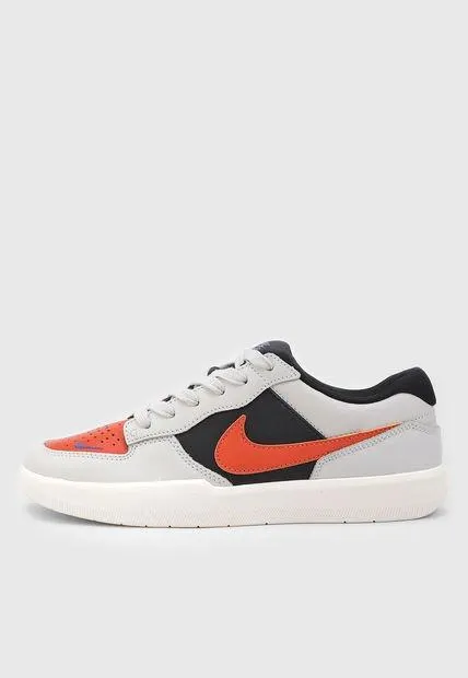 Tenis Lifestyle Beige-Negro-Naranja NIKE SB Force 58 Premium