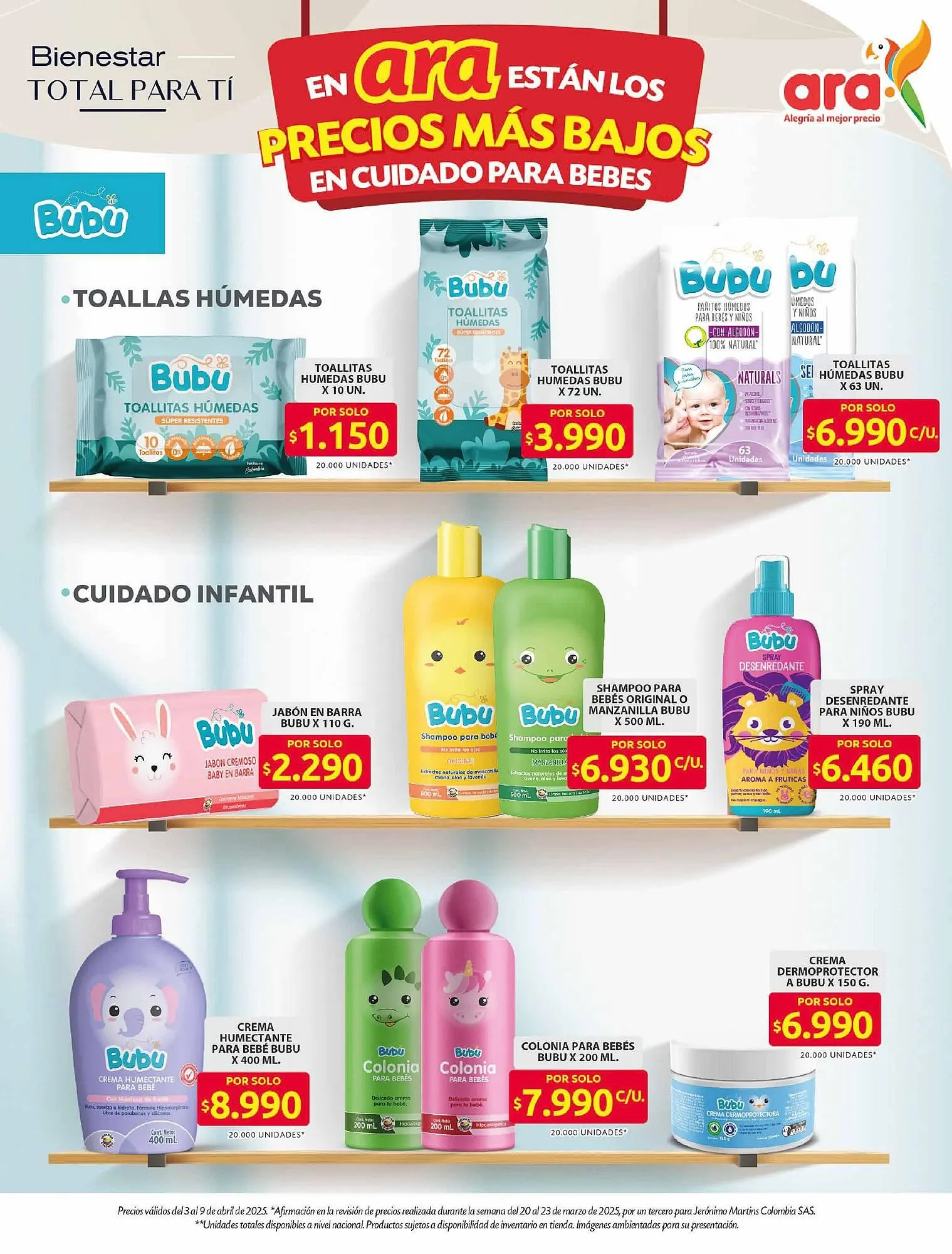 Catalogo de Catálogo Ara 3 de abril al 9 de abril 2025 - Pag 9