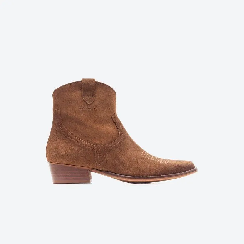 The Everyday Lowrise Texan Boot Bota Casual Mujer Freeport Bcgu Café