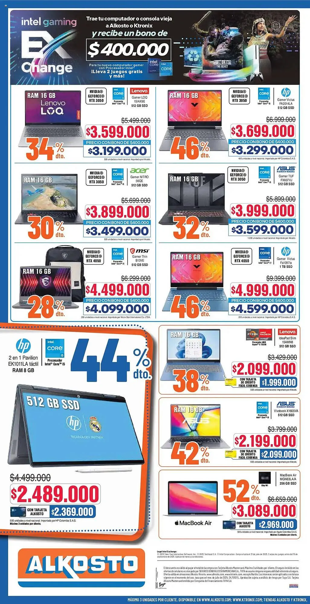 Catalogo de Catálogo Alkosto 12 de julio al 19 de julio 2025 - Pag 4
