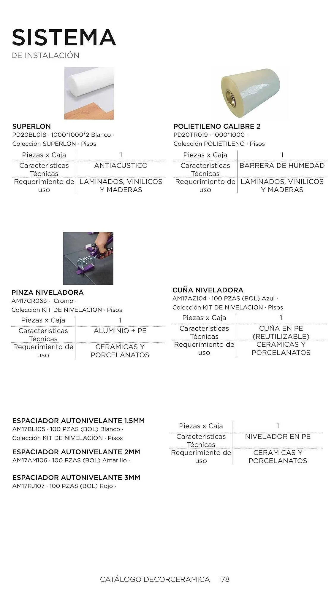 Catalogo de Catálogo Decorceramica 6 de noviembre al 6 de mayo 2025 - Pag 178