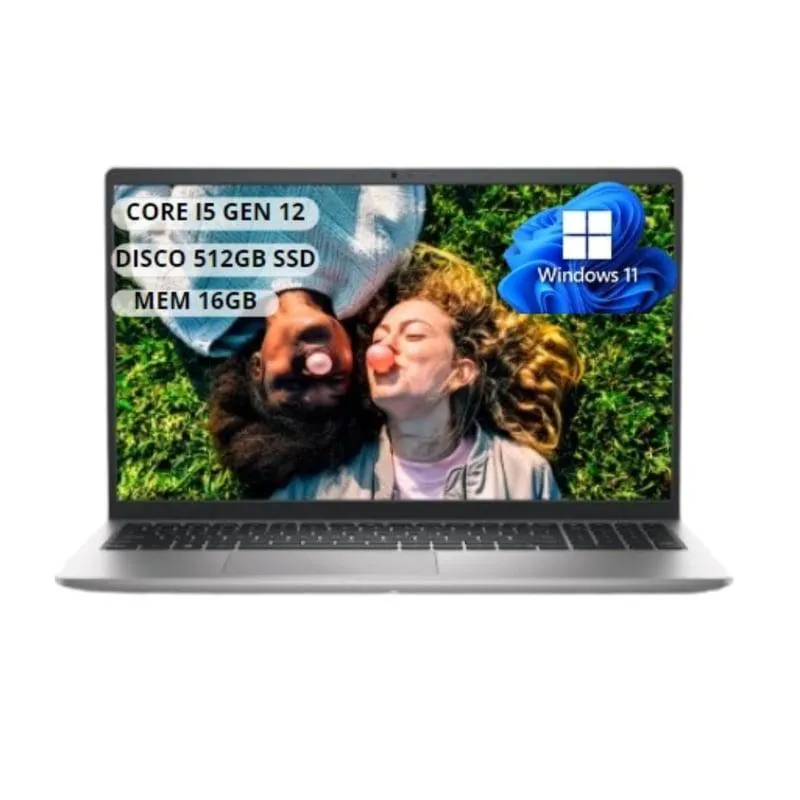 Portatil Dell Inspiron 3520 Intel Core i5 1235U 16GB 512GB FHD 15.6 120Mhz windows 11