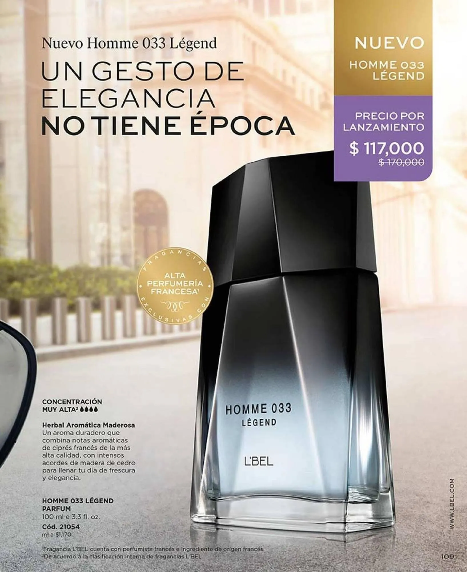 Catalogo de Catálogo L'bel 12 de febrero al 31 de marzo 2025 - Pag 109