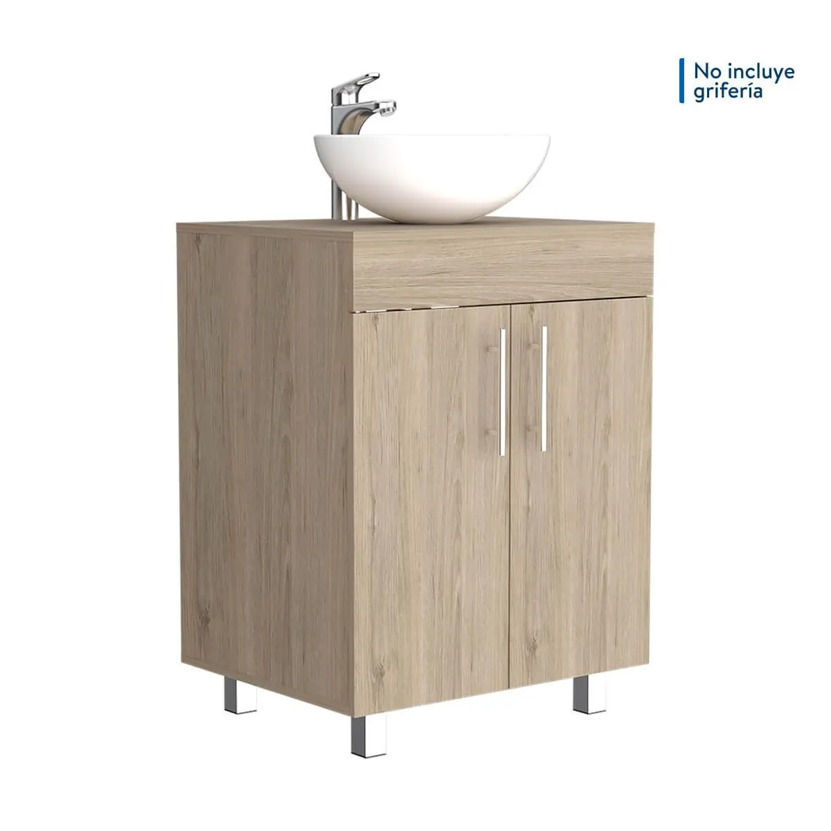 Mueble Sorrrento 60cm con Lavamanos Manantial Duo