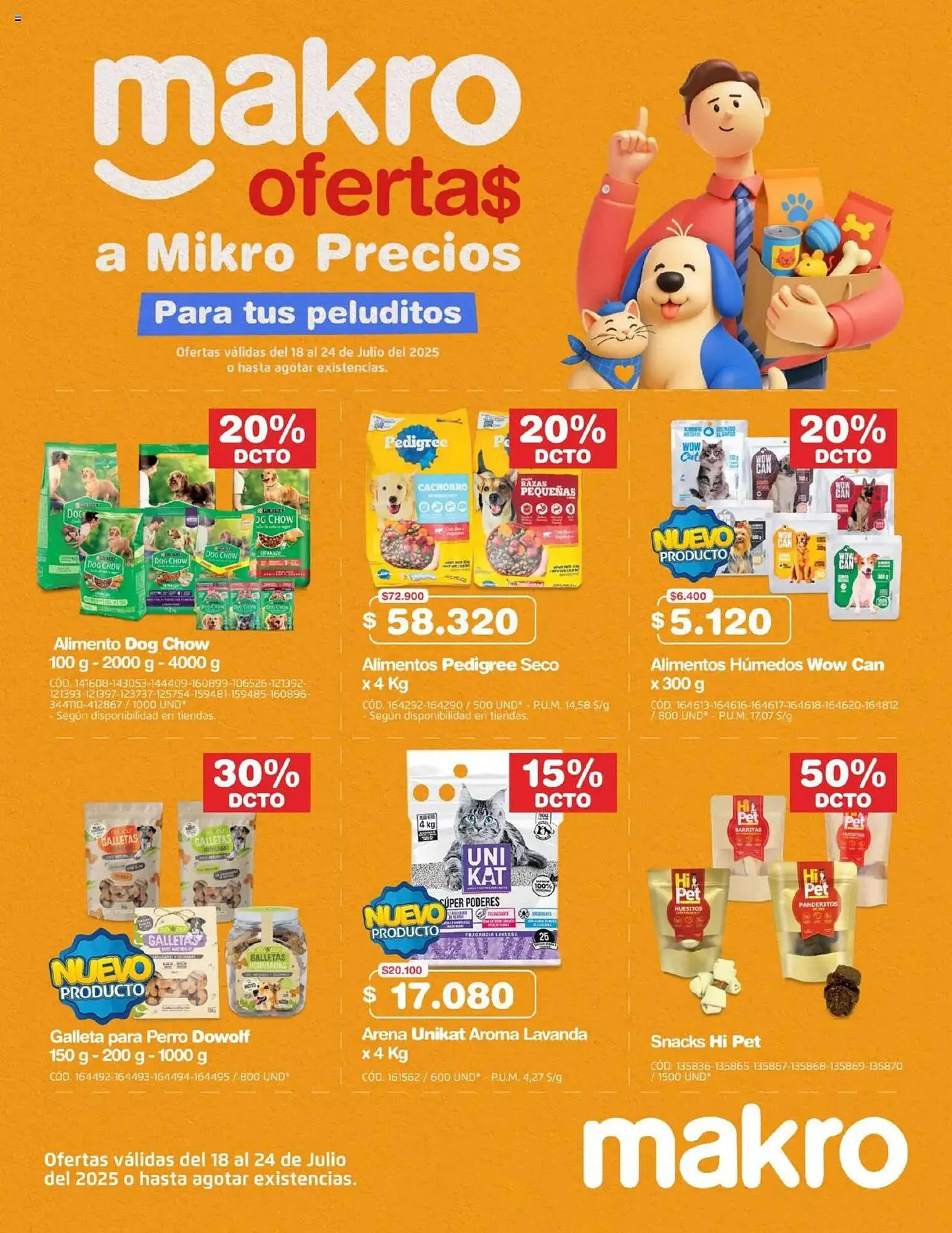 Catalogo de Catálogo Makro 18 de julio al 25 de julio 2025 - Pag 1