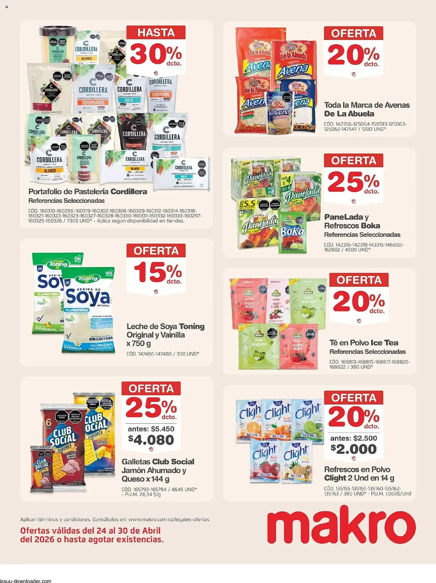 Catalogo de Catálogo Makro 24 de abril al 30 de abril 2026 - Pag 19
