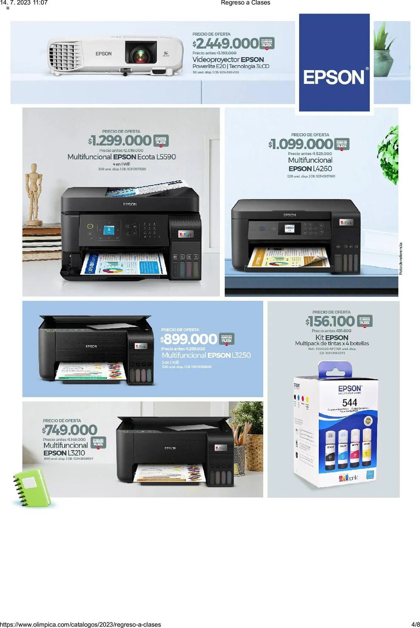 Catalogo de Catálogo Olímpica 14 de julio al 15 de agosto 2023 - Pag 4