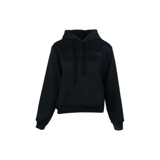 Buzo Capota Mujer Lotto Lt Hoodie W Negro