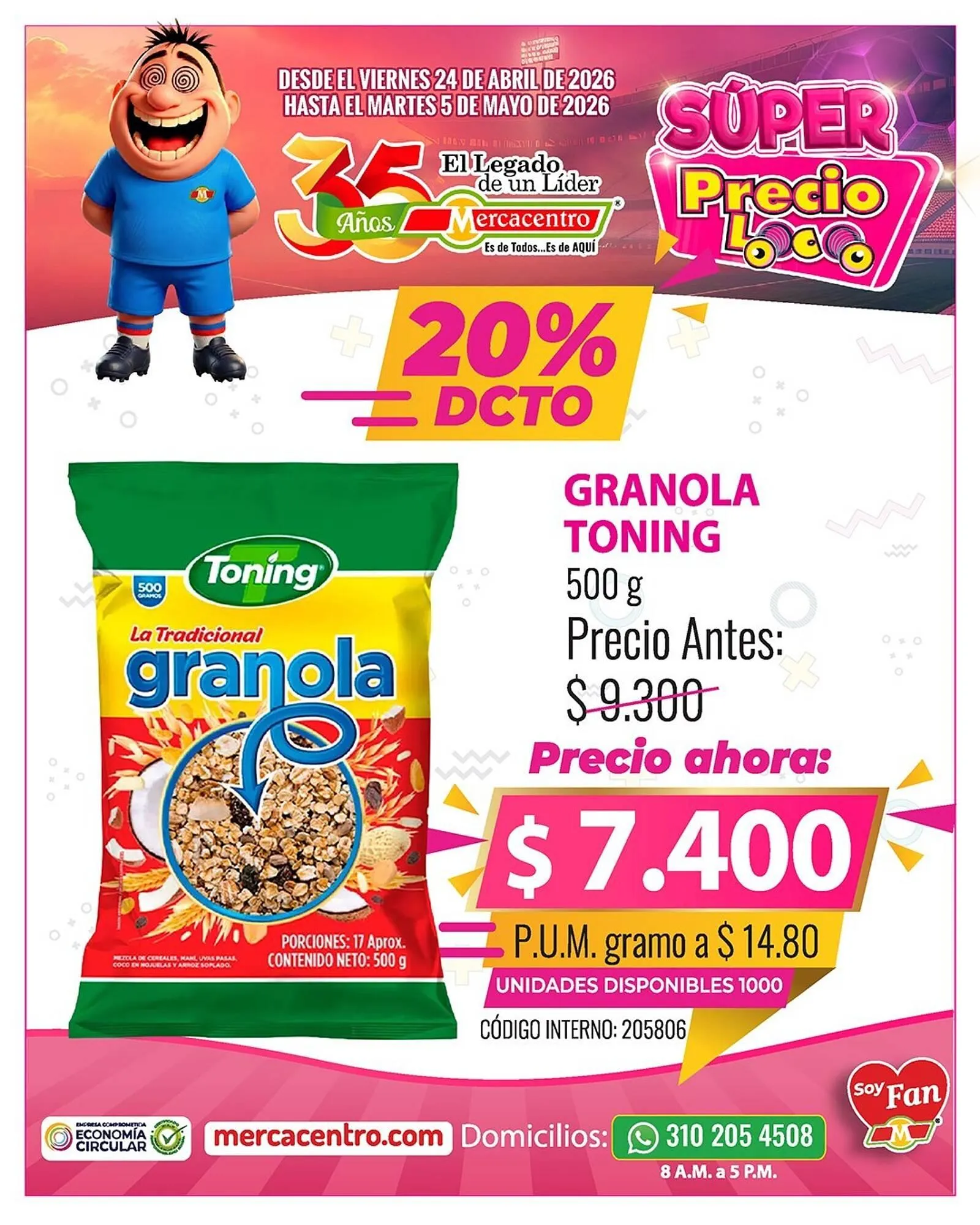 Catalogo de Catálogo MercaCentro 4 de mayo al 5 de mayo 2026 - Pag 7