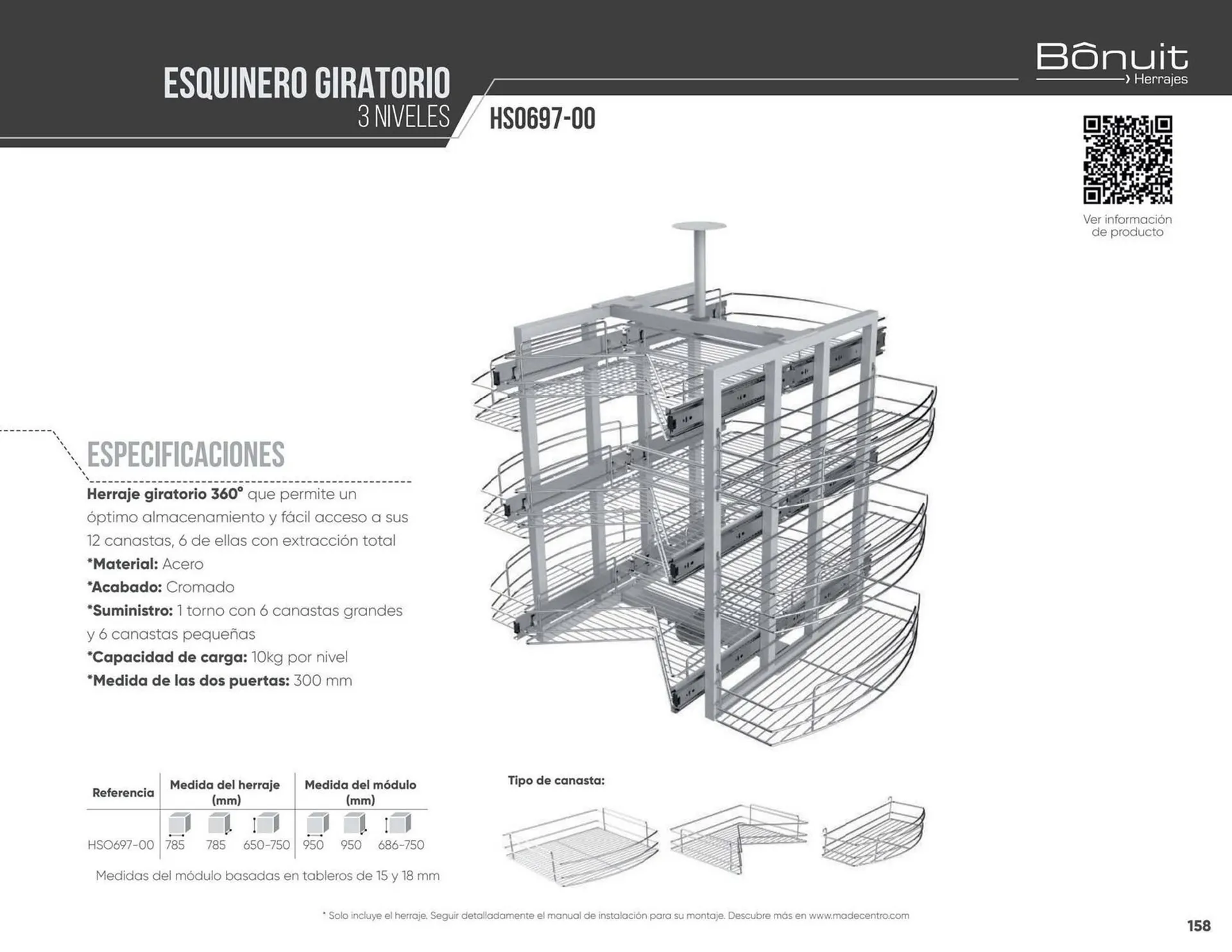 Catalogo de Catálogo Madecentro 8 de abril al 30 de abril 2025 - Pag 156