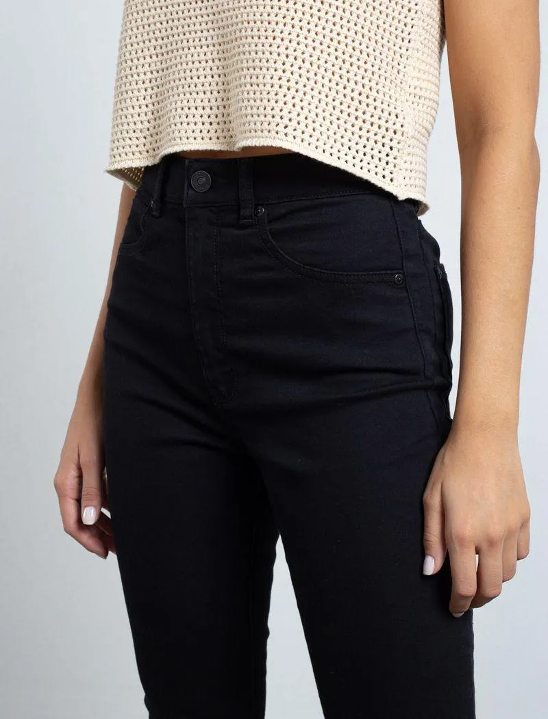 Jean Skinny fit en black denim