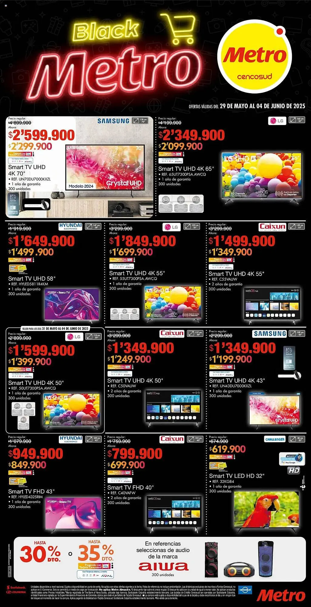 Catalogo de Catálogo Metro 29 de mayo al 5 de junio 2025 - Pag 1