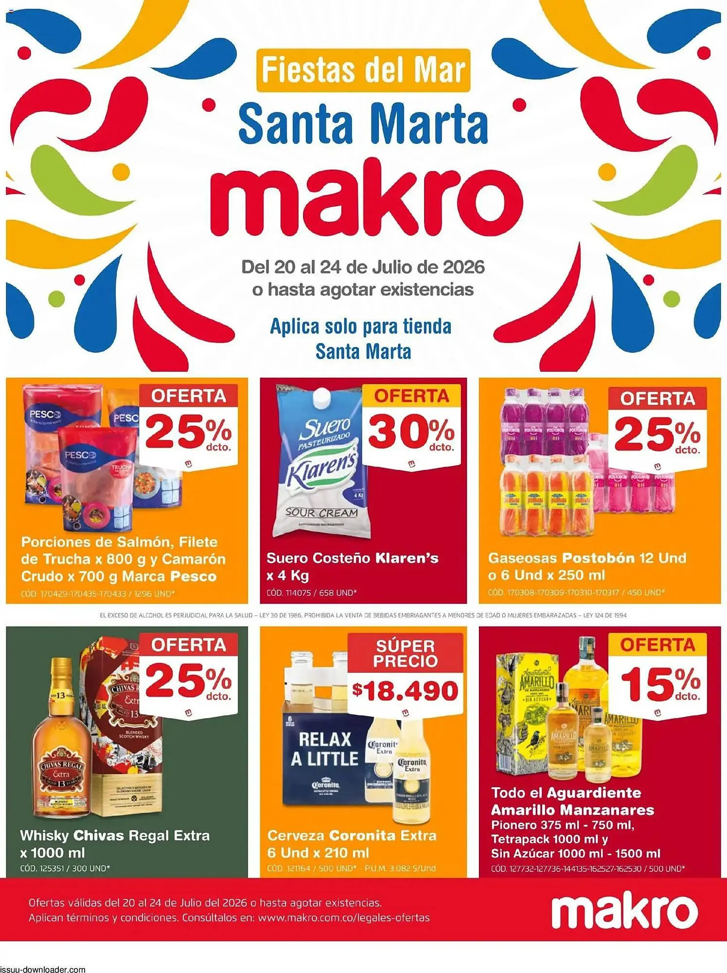 Catalogo de Catálogo Makro 20 de julio al 24 de julio 2026 - Pag 1