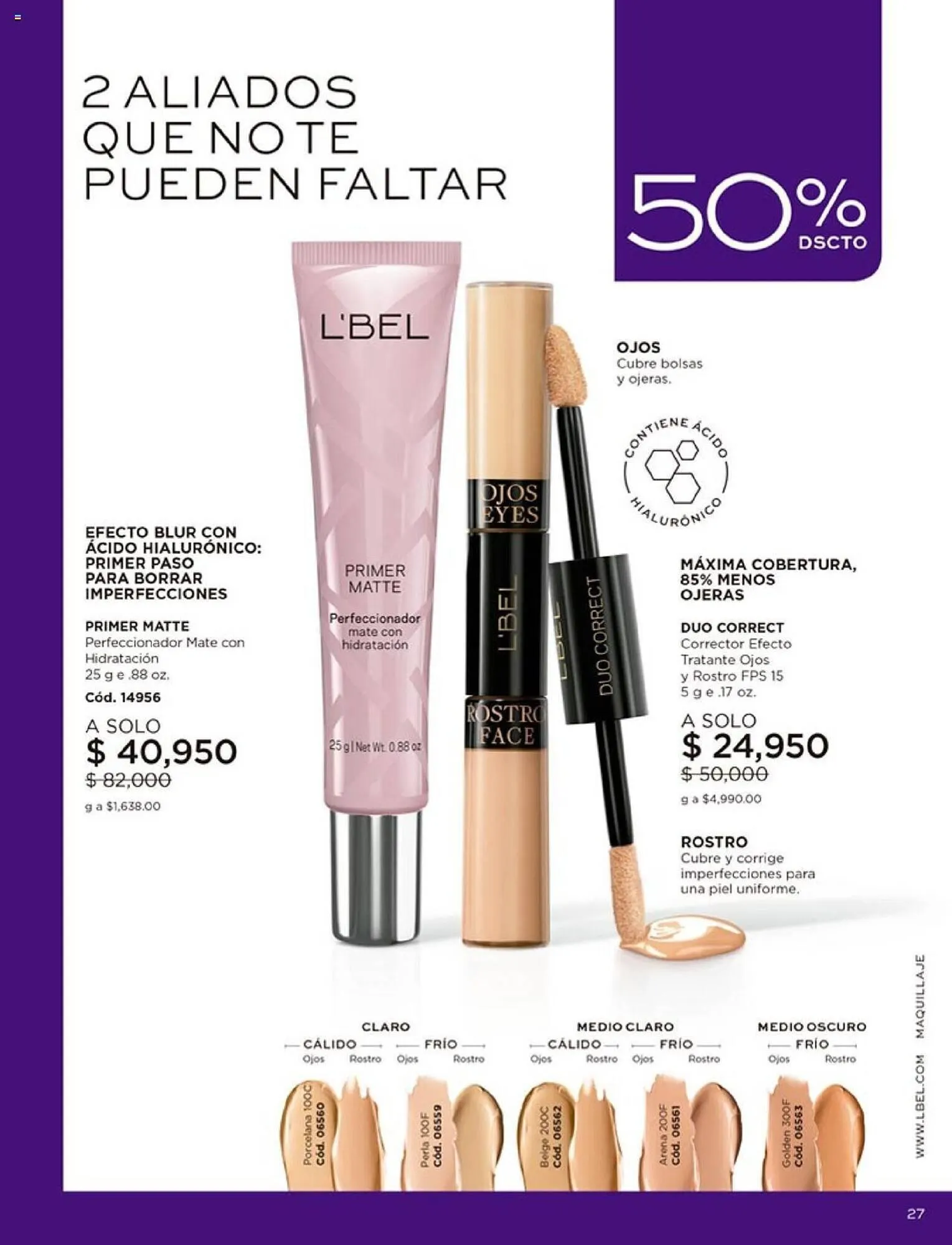 Catalogo de Catálogo L'bel 1 de agosto al 20 de agosto 2023 - Pag 27