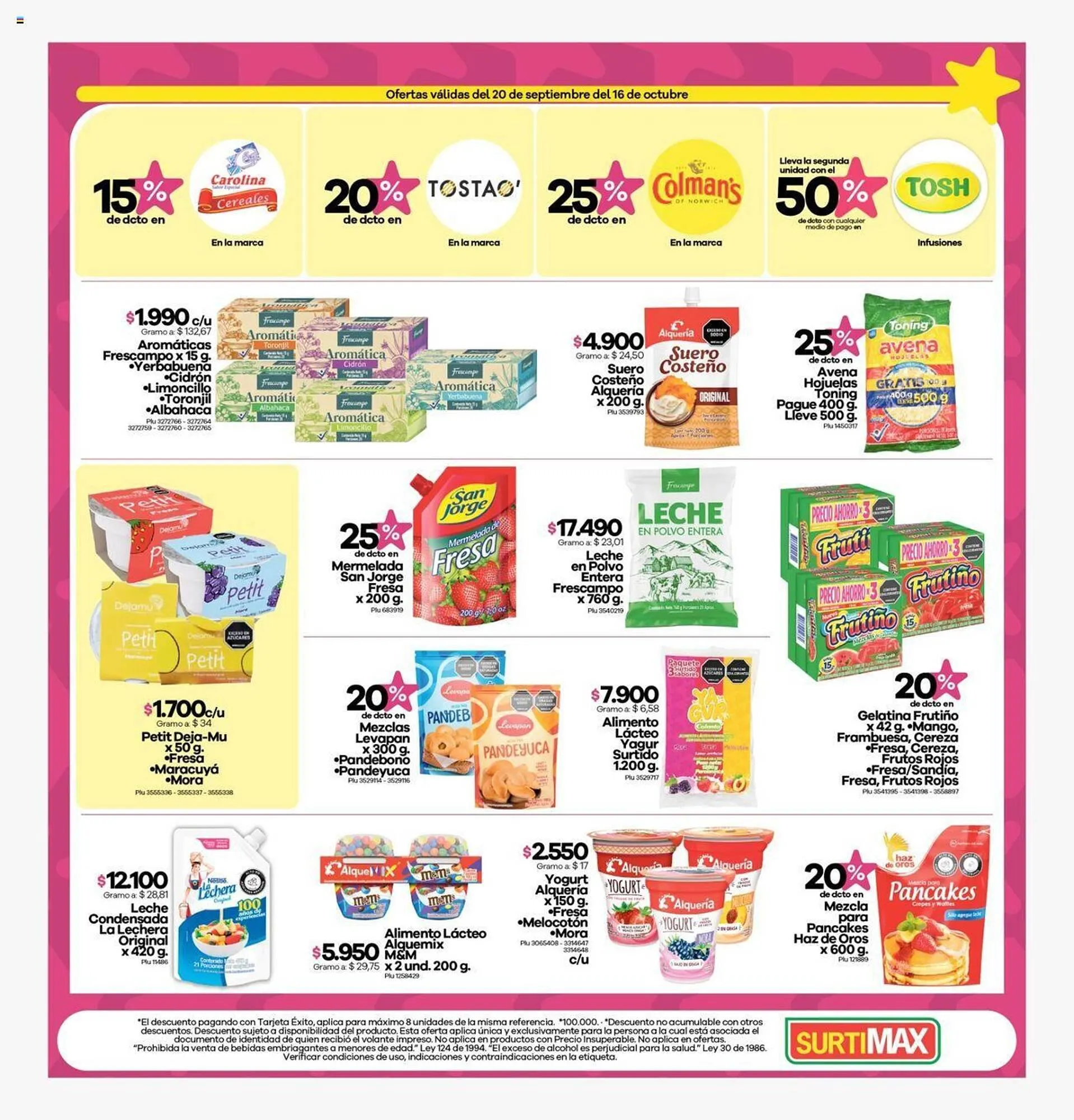 Catalogo de Catálogo Surtimax 20 de septiembre al 16 de octubre 2024 - Pag 5
