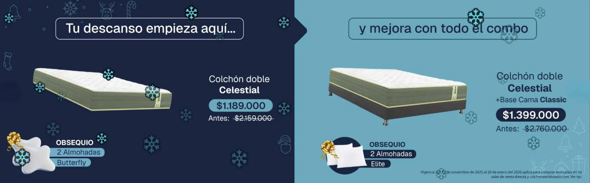 Catalogo de Catálogo Colchones El Dorado 10 de diciembre al 20 de enero 2026 - Pag 3