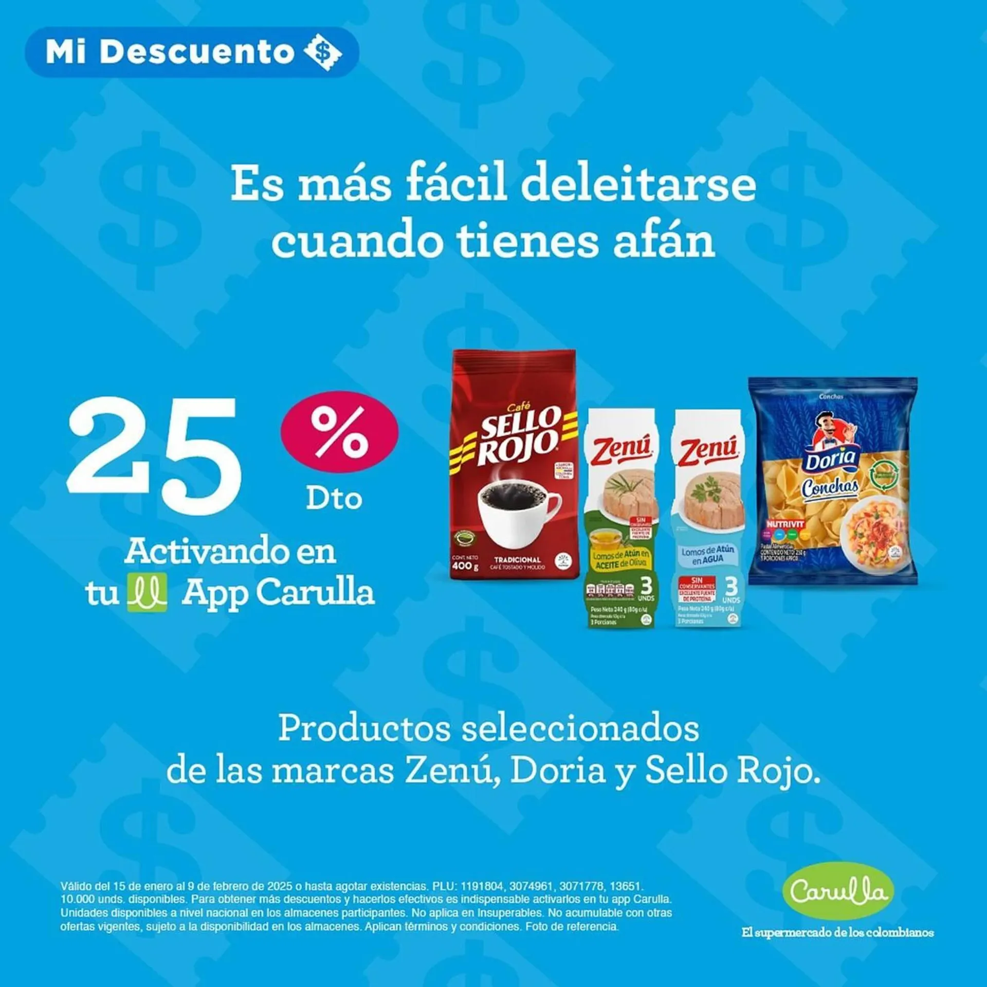 Catalogo de Catálogo Carulla 24 de enero al 10 de febrero 2025 - Pag 1