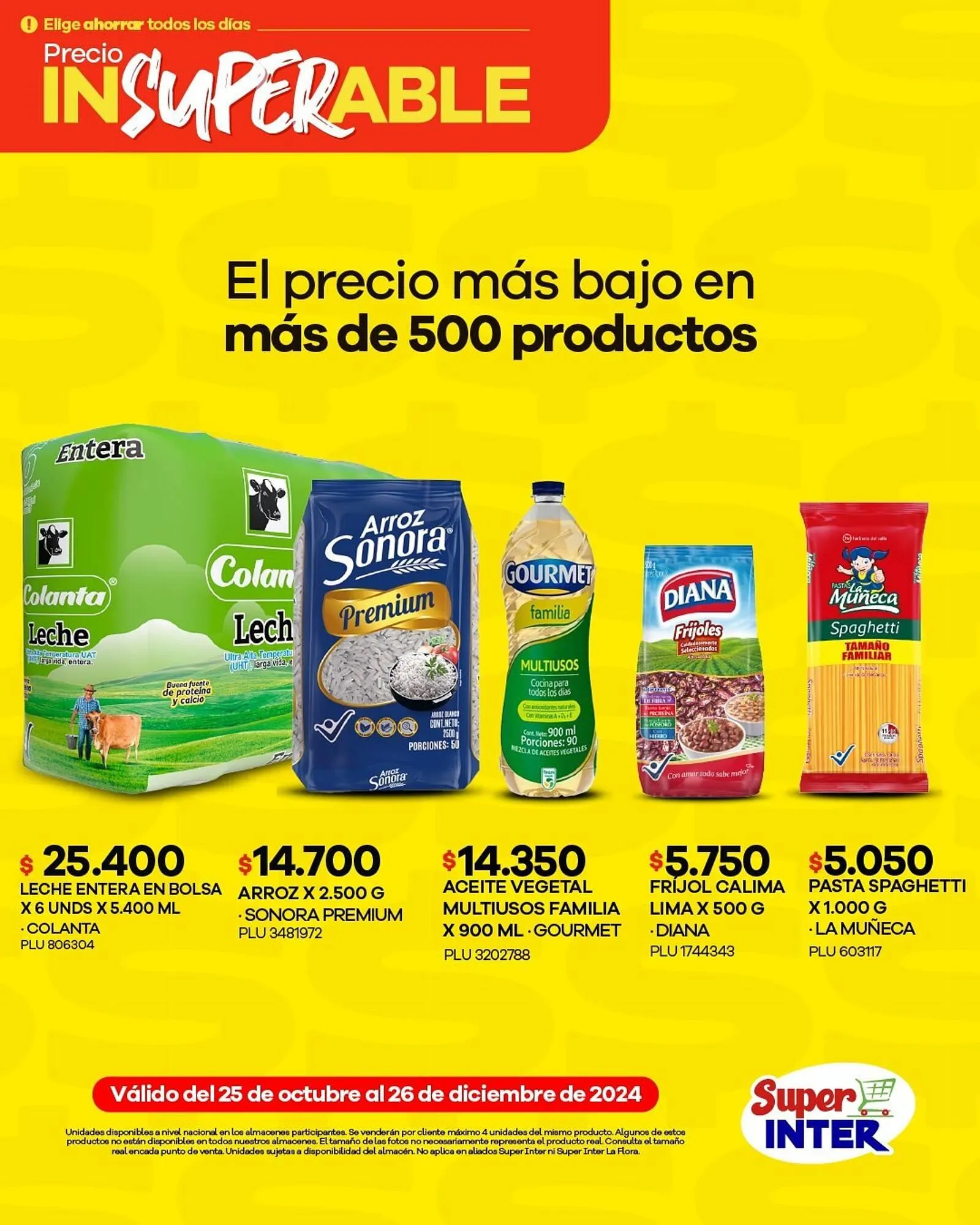 Catalogo de Catálogo Super Inter 31 de octubre al 29 de diciembre 2024 - Pag 2